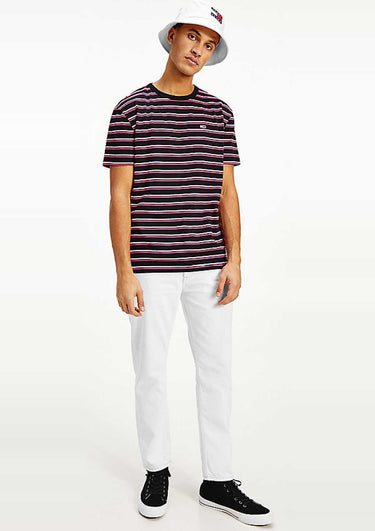 Tommy Hilfiger T-Shirts DM0DM10264 T1K | TJM TWO TONE STRIPE CLASSIC TEE